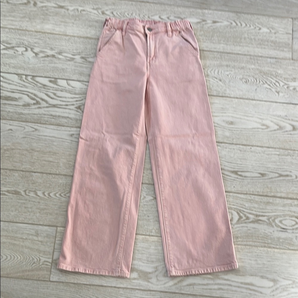 Girl’s Pink Gap carpenter jeans.